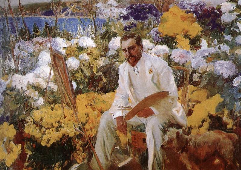 Joaquin Sorolla Tiffany Norge oil painting art